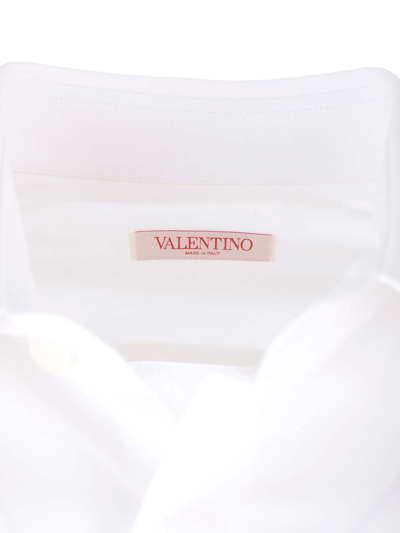 Shop Valentino White Cotton Shirt