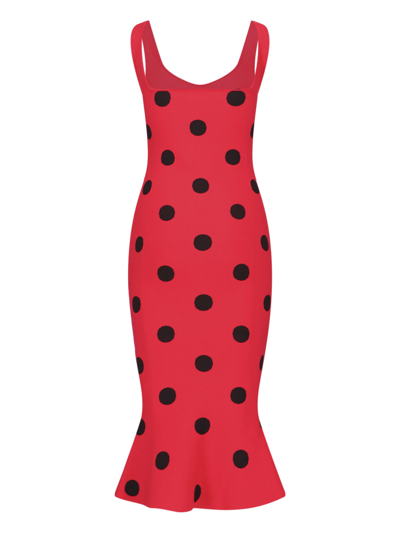 Shop Marni Dress In Red
