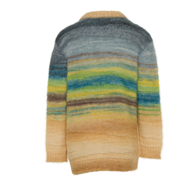 Shop Missoni Striped Sweater In Multicolor