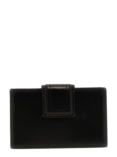 Shop Jacquemus Bambino Card Holder In Black