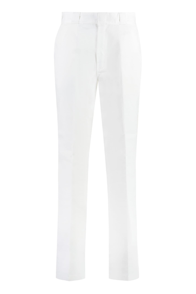 Shop Dickies 874 Cotton-blend Trousers In White
