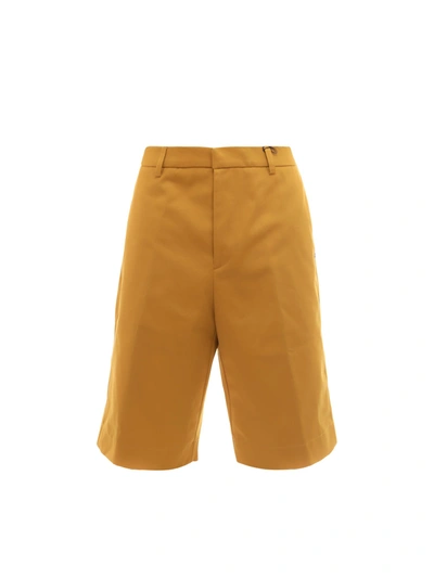 Shop Etro Cotton Bermuda Shorts
