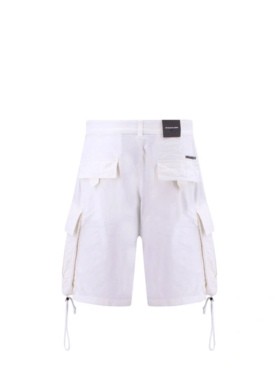 Shop Dsquared2 Cotton Bermuda Shorts With Maxi Pockets