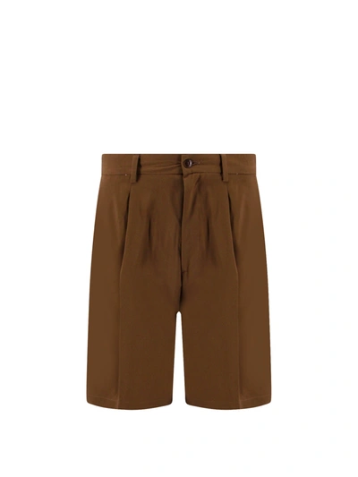 Shop Costumein Lyocell Bermuda Shorts With Pinces