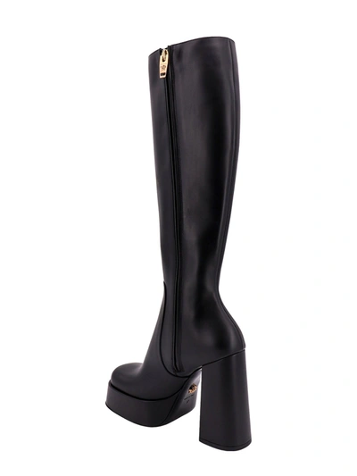 Shop Versace Leather Boots