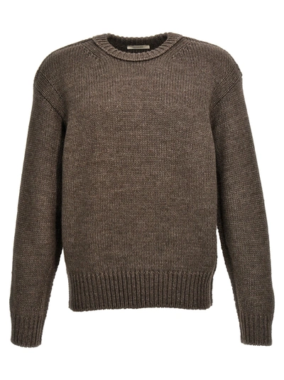 Shop Lemaire Boxy Sweater, Cardigans Gray