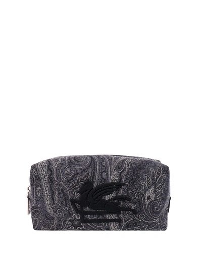 Shop Etro Coated Canvas Beauty Case With Paisley Motif