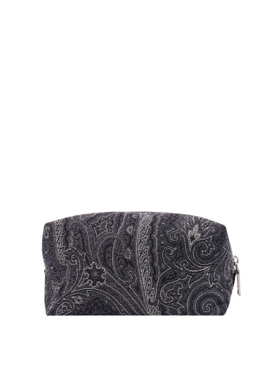 Shop Etro Coated Canvas Beauty Case With Paisley Motif