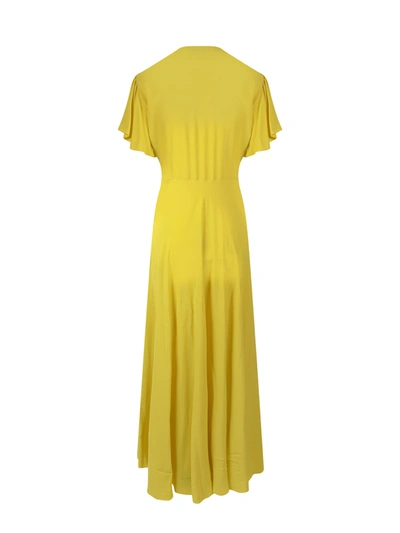 Shop Vivetta Sustainable Silk Blend Long Dress