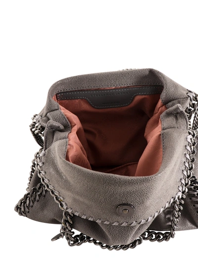 Shop Stella Mccartney Falabella Shaggy Deer Shoulder Bag With Iconic Chain