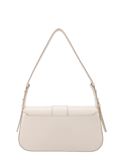 Shop Bally Leather Shoulder Bag With Maxi Buckle