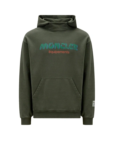Shop Moncler Genius 5 Moncler Salehe Bembury Cotton Sweatshirt With Frontal Logo