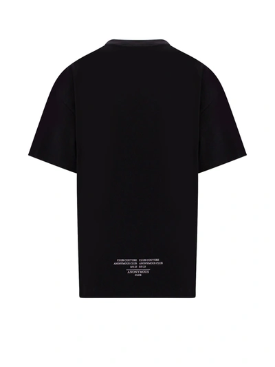 Shop Anonymous Cotton Sweatshirt With Rhinestones Detail