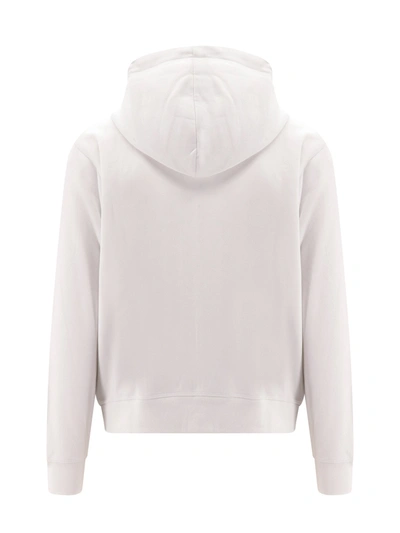 Shop Dsquared2 Cotton Sweatshirt With Icon Heart Pixel Print