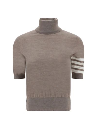 Shop Thom Browne Turtleneck Sweater
