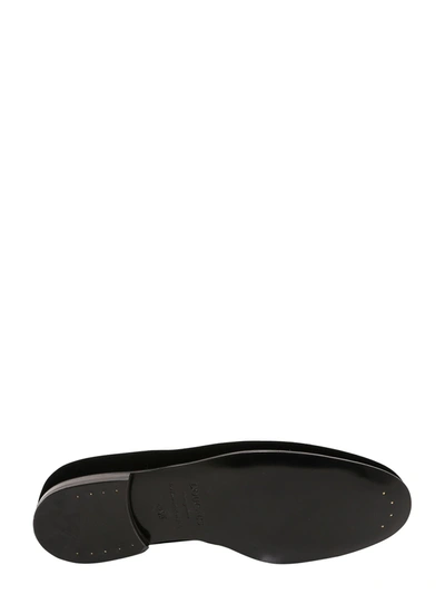 Shop Doucal's Patent Leather Loafer In Nero
