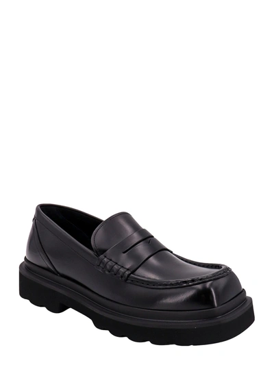 Shop Dolce & Gabbana Loafers Shoes In Nero