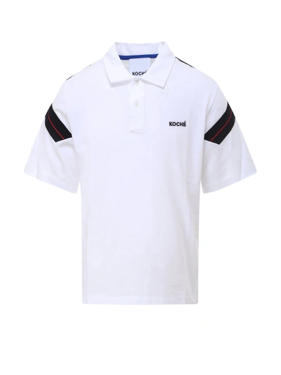 Shop Koché Cotton Polo Shirt