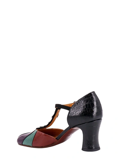 Shop Chie Mihara Multicolor Leather Sandals