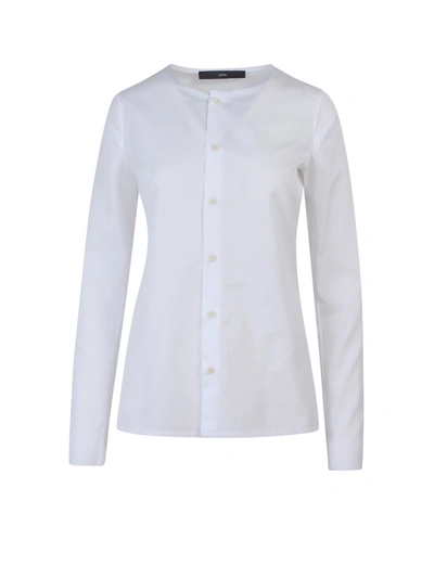 Shop Sapio Cotton Shirt With Side Slits