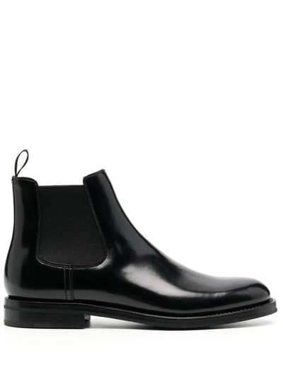 Shop Church's Chelsea Boots In Black