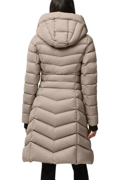 Soia & Kyo Lita Water Repellent 700 Fill Power Down Recycled Nylon Puffer Coat In Hush