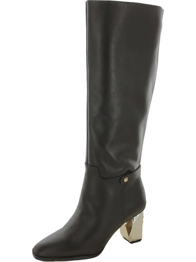 Shop Franco Sarto Tiera High Womens Leather Tall Knee-high Boots In Multi