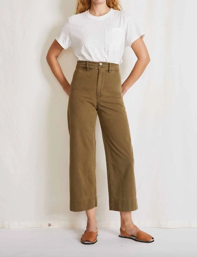Shop Apiece Apart Chino Merida Pant In Olive In Green