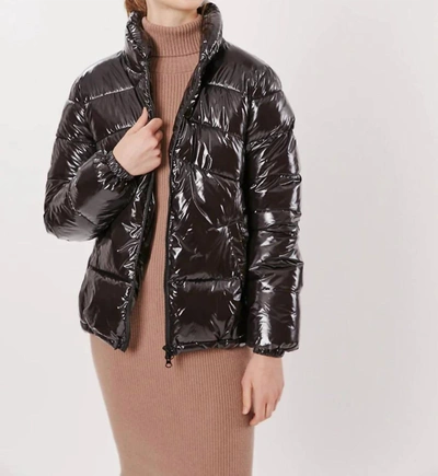 Shop Deluc Tuscany Puffer Jacket In Black