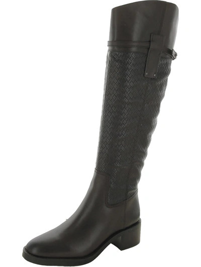 Shop Franco Sarto Colttall Womens Leather Tall Knee-high Boots In Multi