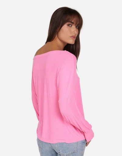 Lauren Moshi X Krista X Lightning Butterfly In Neon Pink