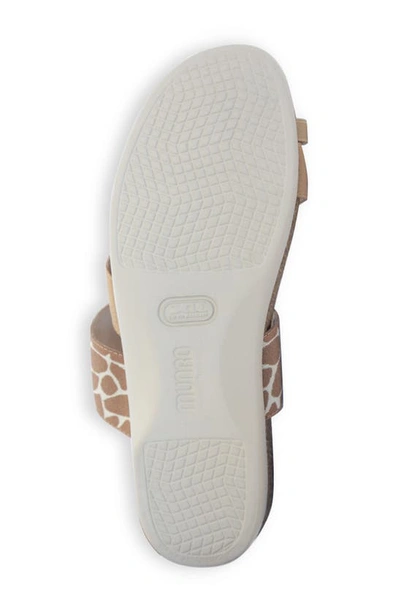 Shop Munro Aries Sandal In Sand Giraffe