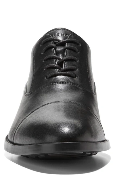 Shop Cole Haan Hawthorne Cap Toe Oxford In Black