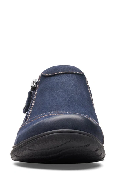 Clarks Carleigh Ray In Navy Nubuck