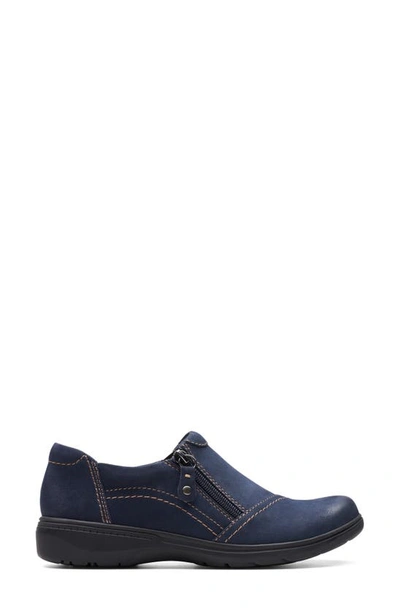 Clarks Carleigh Ray In Navy Nubuck