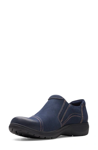 Clarks Carleigh Ray In Navy Nubuck