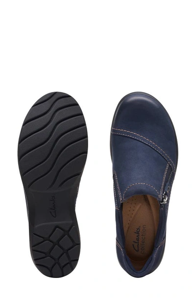 Clarks Carleigh Ray In Navy Nubuck