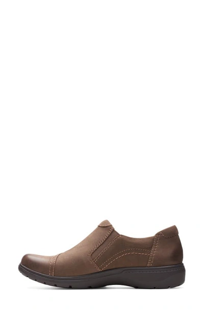 Clarks Carleigh Ray In Taupe Nubuck