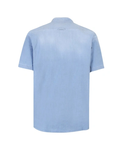 Shop Dondup Shirt In Blue