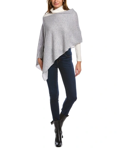 Shop Hannah Rose 4-way Cashmere Topper In Gray