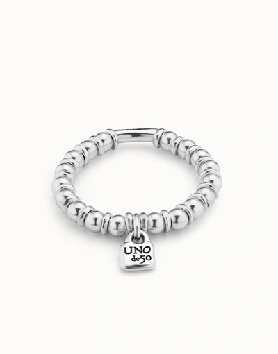 Shop Unode50 Bohemian Bracelet In Silver