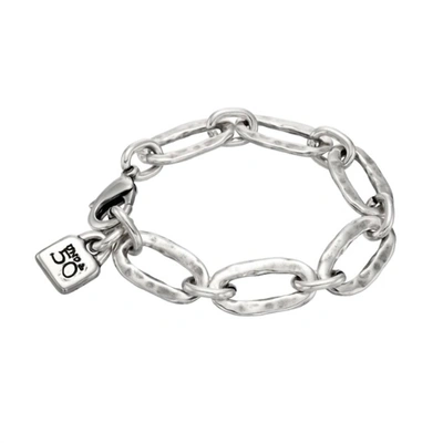 Shop Unode50 Awesome Bracelet In Silver