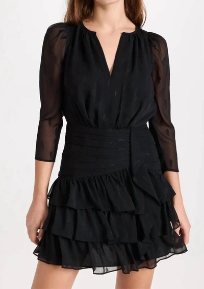 Shop Shoshanna Kieran Dress In Black