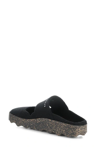 Shop Asportuguesas By Fly London Canu Mule In Black Felt