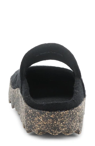 Asportuguesas Canu Mule In Black Felt