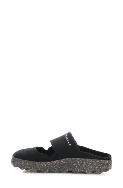 Asportuguesas Canu Mule In Black Felt
