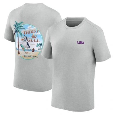 Shop Tommy Bahama Gray Lsu Tigers Thirst & Gull T-shirt