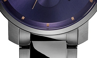 Shop Mvmt Chrono Bracelet Watch, 45mm In Purple