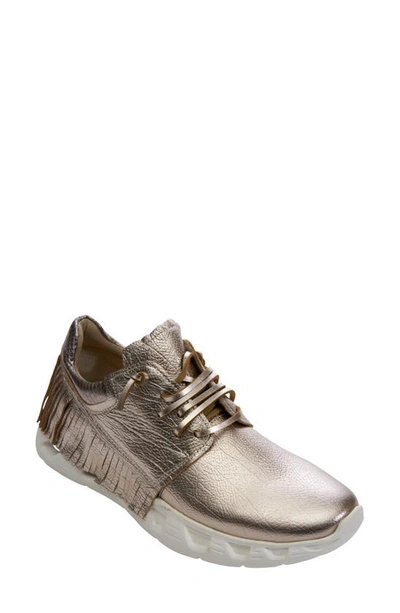 Shop Vaneli Alvina Fringe Slip-on Sneaker In Shell