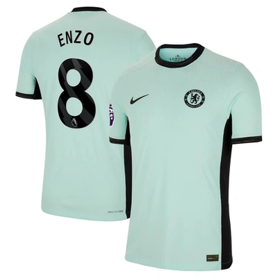 Shop Nike Enzo Fernández Mint Chelsea 2023/24 Third Match Authentic Player Jersey